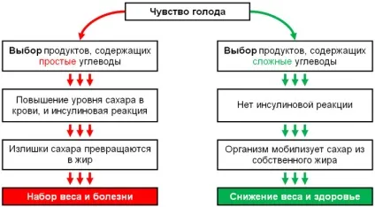 Швидкі вуглеводи список продуктів, таблиця для схуднення (список) Швидкі вуглеводи список продуктів, таблиця для схуднення