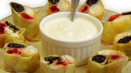 Млинці з сиром