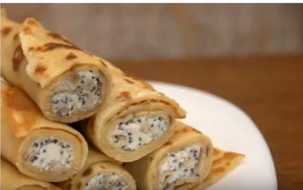 Млинці з сиром