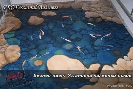Бізнес-план установка наливних підлог (покриття) Бізнес-план установка наливних підлог