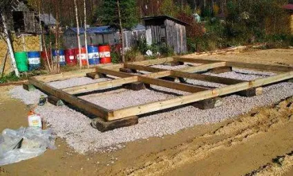 Фундамент для лазні з шпал переваги і недоліки (гідності) Фундамент для лазні з шпал достоїнства і недоліки