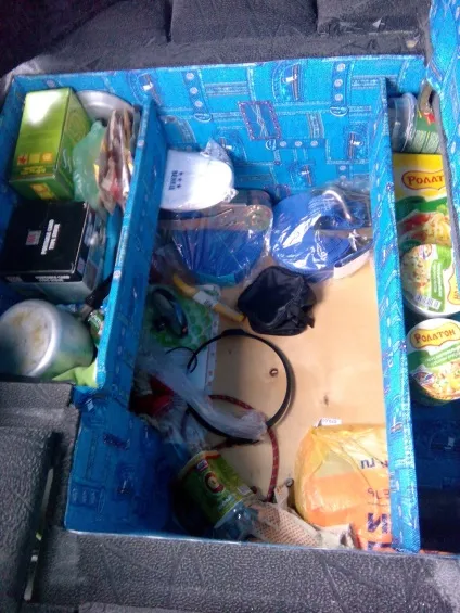 Де поспати або спальник в газель