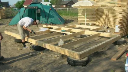 Фундамент з покришок як зробити своїми руками, інструкція, фото, відео (покришок) Фундамент з покришок як зробити своїми руками, інструкція, фото, відео