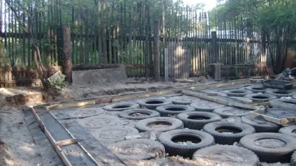 Фундамент з покришок як зробити своїми руками, інструкція, фото, відео (покришок) Фундамент з покришок як зробити своїми руками, інструкція, фото, відео