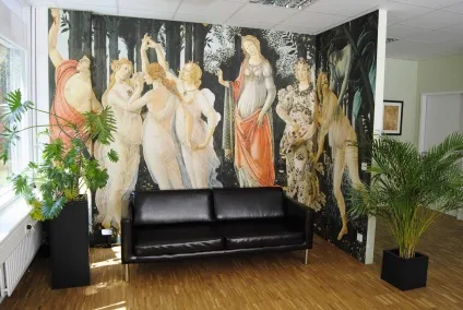 Фрески в інтер'єрі, сучасний і класичний дизайн квартир і будинків (сучасний) Фрески в інтер'єрі, сучасний і класичний дизайн квартир і будинків