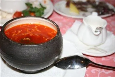 борщ флотський
