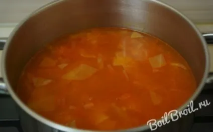Борщ флотський - покроковий рецепт з фото (борщ) Борщ флотський - покроковий рецепт з фото