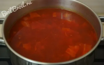 Борщ флотський - покроковий рецепт з фото (борщ) Борщ флотський - покроковий рецепт з фото