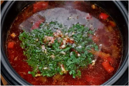 Борщ з куркою в мультиварці (борщ) Борщ з куркою в мультиварці