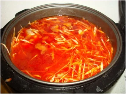 Борщ з куркою в мультиварці (Борщ куркою мультиварці) Борщ з куркою в мультиварці