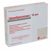 Церебролізин - показання до застосування (застосування) Церебролізин - показання до застосування