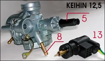 Чистка і регулювання карбюратора скутера (карбюратора) Чистка і регулювання карбюратора скутера