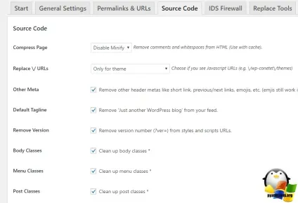Чистка коду wordpress за допомогою hide my wp, настройка серверів windows і linux (wordpress) Чистка коду wordpress за допомогою hide my wp, настройка серверів windows і linux