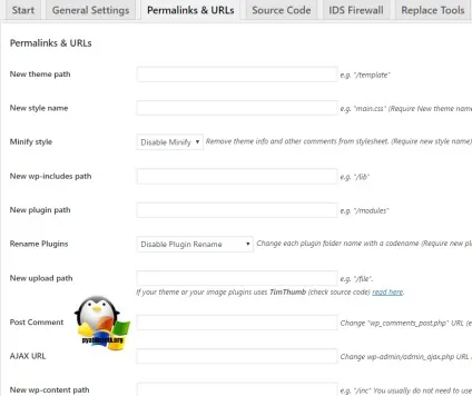 Чистка коду wordpress за допомогою hide my wp, настройка серверів windows і linux (wordpress) Чистка коду wordpress за допомогою hide my wp, настройка серверів windows і linux