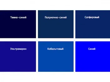 Що означає синій колір в психології (синій) Що означає синій колір в психології