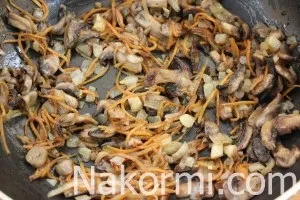 Цвітна капуста з грибами рецепт з фото крок за кроком