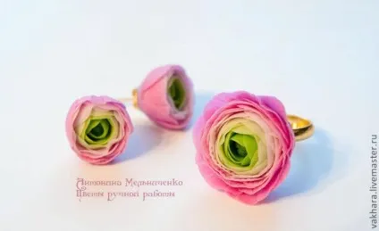 Квіти з холодного фарфору - частина 4 (квіти з полімерної глини) Квіти з холодного фарфору - частина 4