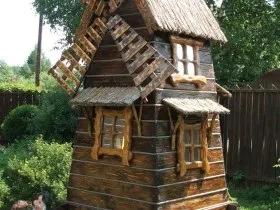 Декоративні млини для саду фото ідеї дизайну (млини) Декоративні млини для саду фото ідеї дизайну