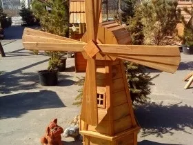 Декоративні млини для саду фото ідеї дизайну (млини) Декоративні млини для саду фото ідеї дизайну