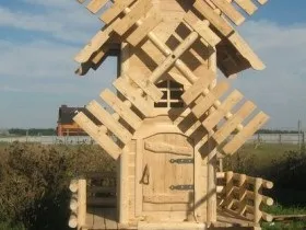 Декоративні млини для саду фото ідеї дизайну (млини) Декоративні млини для саду фото ідеї дизайну