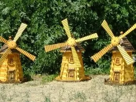 Декоративні млини для саду фото ідеї дизайну (декоративні) Декоративні млини для саду фото ідеї дизайну