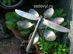 Декор для саду своїми руками