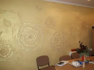 Декоративна штукатурка квіти (штукатурка) Декоративна штукатурка квіти