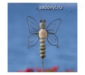 Декор для саду своїми руками
