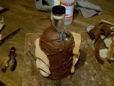 Декорування шкірою