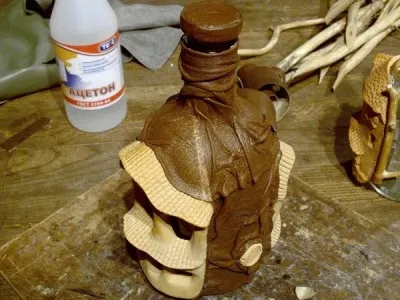 Декорування шкірою