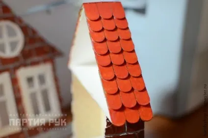Декор будиночка - цегла і черепиця - ярмарок майстрів - ручна робота, handmade (мініатюра) Декор будиночка - цегла і черепиця - ярмарок майстрів - ручна робота, handmade