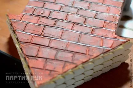Декор будиночка - цегла і черепиця - ярмарок майстрів - ручна робота, handmade (декор будиночка) Декор будиночка - цегла і черепиця - ярмарок майстрів - ручна робота, handmade