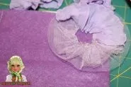 Дівчата - урок по виготовленню квітки з тканини c рюшами і сітки (тканини) Дівчата - урок по виготовленню квітки з тканини c рюшами і сітки