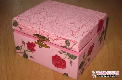 Декупаж шкатулки своїми руками (декупаж) Декупаж шкатулки своїми руками
