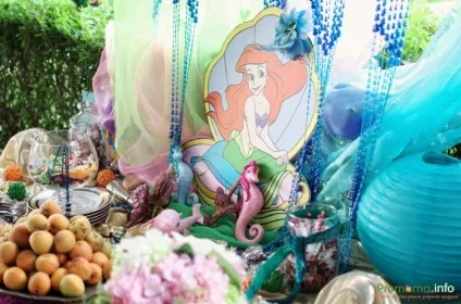 День народження маленької русалки Мілани в підводному царстві