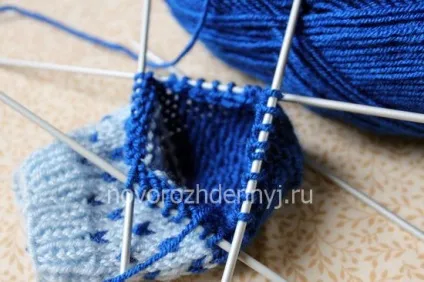 Дитячі шкарпетки спицями з малюнком (візерунком), для начінающіх- фото і схема, догляд за новонародженим (дитячі шкарпетки спицями з малюнком) Дитячі шкарпетки спицями з малюнком (візерунком), для начінающіх- фото і схема, догляд за новонародженим