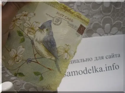 Декупаж стильною ключниці своїми руками