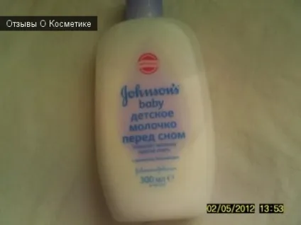 Дитяче молочко johnson's baby «перед сном» - рецепти, фото, дитяча косметика, відгуки про косметику (молочко) Дитяче молочко johnson's baby «перед сном» - рецепти, фото, дитяча косметика, відгуки про косметику