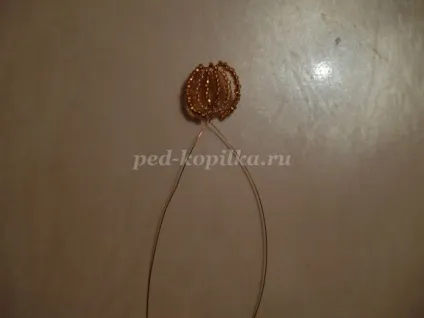 Грошове дерево з бісеру