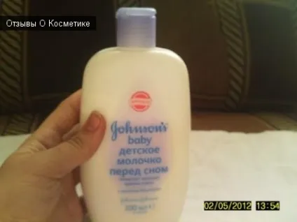 Дитяче молочко johnson's baby «перед сном» - рецепти, фото, дитяча косметика, відгуки про косметику (johnson) Дитяче молочко johnson's baby «перед сном» - рецепти, фото, дитяча косметика, відгуки про косметику
