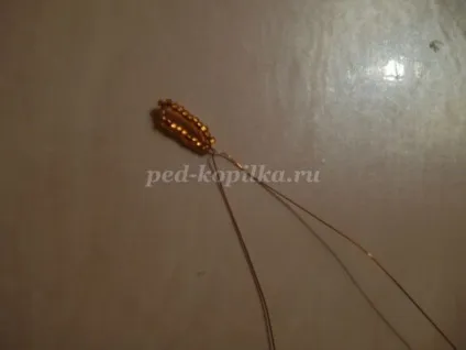 Грошове дерево з бісеру