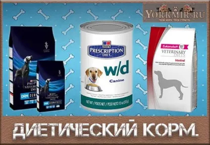 Дієтичний корм для собак, класифікація, виробники (класифікація) Дієтичний корм для собак, класифікація, виробники