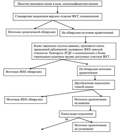 Диференціальна діагностика шлунково-кишкових кровотеч