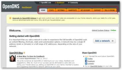 Додати opendns до маршрутизатора або комп'ютера для швидкого перегляду веб сторінок
