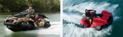 Гідроквадроцікл quadski - мотовсюдихід-амфібія