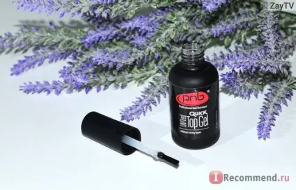 Гель для нарощування нігтів professional nail boutique (pnb) quick top gel-фінішне покриття без