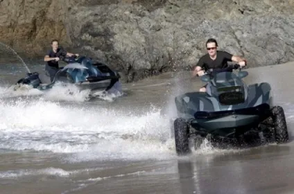 Гідроквадроцікл quadski - мотовсюдихід-амфібія