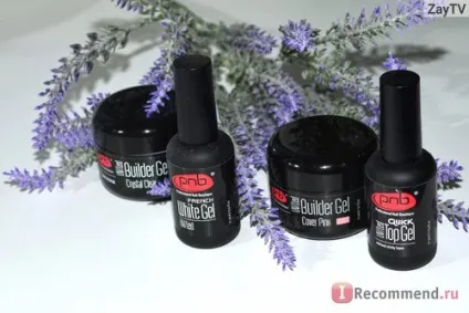 Гель для нарощування нігтів professional nail boutique (pnb) quick top gel-фінішне покриття без