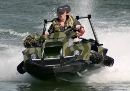 Гідроквадроцікл quadski - мотовсюдихід-амфібія