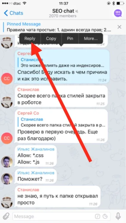 Гід по спілкуванню в telegram чатах (спілкування) Гід по спілкуванню в telegram чатах
